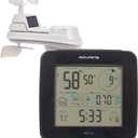 AcuRite Iris Weather Station with Mini Wireless Display for Temperature, Humidity, Wind Speed, Wind Direction, Historic Rainfall Totals, and Hyperlocal Forecast with Built-in Barometer (01122M)