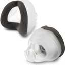 Medihealer Upgraded N20 Nasal Cushion for Airfit N20 Nasal Mask(L), 2 PCS Comfortable Memory Foam Cushion Compatible with Airfit N20, Great Value CPAP Supplies Brown