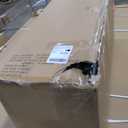 Amazon Basics Sturdy Foldable Plastic Chair, Portable, 350-Pound Capacity, Black, 6-Pack