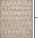 Loloi Darby Collection DAR-07 Pebble/Sand 6'-7" x 9'-3" Area Rug