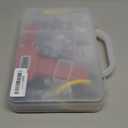 ATOLS Upgraded Plastic Welder, 1000PCS Staples, Pure Copper Transformer, Rapid Heating, Plastic Welding Kit, Hot Stapler Kit, Plastic Welder Gun Kit, Car Bumper Repair Kit, Plastic Repair Kit (Red-Corded)