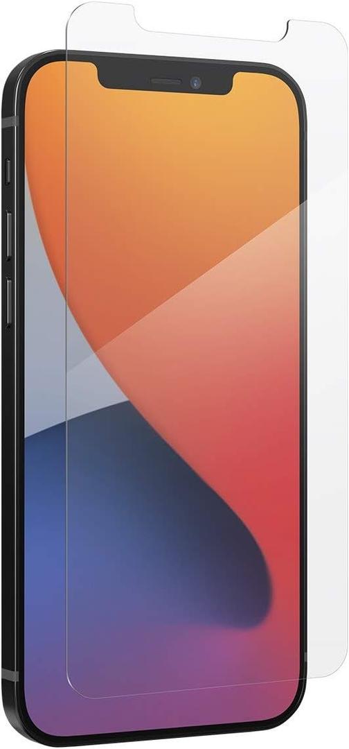 ZAGG InvisibleShield Glass Elite Plus Screen Protector - Made for iPhone 12 Pro, iPhone 12, iPhone 11, iPhone XR - Case Friendly Screen - Impact & Scratch Protection, clear (200106651)