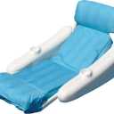 SWIMLINE ORIGINAL 10025M Sunchaser SunSoft Luxury Lounger Chair Pool Float | Molded Frame & Pontoon Design | Pool Floats Adult | Pool Lounger | Pool Accessories | Pool Chairs and Lounges For In Pool