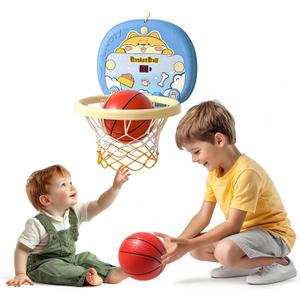 Toddler Baby Mini Basketball Hoop Indoor for Toddlers Kids Boys Room,Baby & Boy Toys 3 4 5 6 Years Old Birthday for 3 4 5 6 Year Old Boys