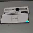 Smart Watch for Women, Answer/Make Call,1.27'' Touchscreen, 120+ Sports Modes Fitness Tracker, 24H Heart Rate/SpO2/Sleep/Menstrual Cycle/IP68 Fitness Watch for Android iOS, 4 Straps (Silver)