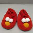 Sesame Street Slipper Puppet House Shoes - Elmo Slipper Kids Girls Boys Warm Plush Sandals - Red 3D Elmo (size 5-6 Toddler) (Red, S)