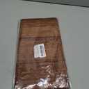 8 Pcs Wood Grain Tablecloth, 54x108 Inch Brown Plastic Table Covers, Disposable Rustic Western Table Cloth for Barn Themed Birthday Party Decor