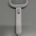 Aumuca Cat Brush for Shedding, Cat Brushes for Indoor Cats, Cat Brush for Long or Short Haired Cats, Cat Grooming Brush Cat Comb for Kitten Rabbit Massage Removes Loose Fur (White)