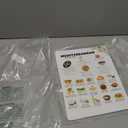 Sinload 12 Pcs Mediterranean Diet Meal Plan Mediterranean Food List Grocery List Health Food Guide for Beginners Kitchen Wall Decor