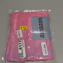 Yancorp 2 Panel Sets Bedroom Curtains 84 inch Length Sheer Curtain Pink Purple Ombre Curtains Rod Pocket Drapes for Girls Living Room Mermaid Bedroom Nursery Kid Window Decor(Pink Purple, 40"x84")