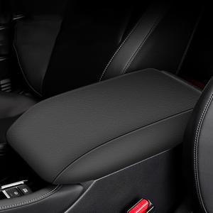 AOMSAZTO Console Covers for 2023 2024 Honda Accord Armrest Covers for Honda Accord Leather Black