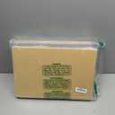 6 Pack Acoustic Panels Sound Absorbing for Recording Studio Walls, White Self-Adhesive Leaf Textured Decorative Art Ceiling Tiles - Acoustical Treatments for Home Office Room Door 17"×12"×0.4"