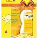 Weleda Baby Calendula Body Lotion and Shampoo-Body Wash Bundle, 6.8 Fluid Ounce (Pack of 2), Plant Rich Baby Care with Calendula and Sweet Almond Oil