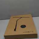 Pzloz Led Desk Lamp for Office Home - Eye Caring Architect lamp with Clamp, Dual Screen Computer Monitor Work Smart Light: 24W 5 Color Flexible Adjustable Lighting Table Lamp for Study White