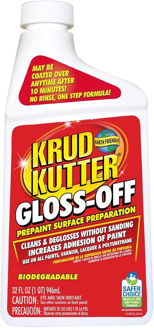 Krud Kutter GO326 Gloss Off Prepaint Surface Preparation Cleaner, 32 oz (32 Fl Oz (Pack of 1))