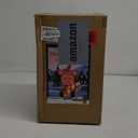 Prsildan Christmas Lighted Decoration 21" Pink Pig, 35 Lights 3D Pig with Christmas Hat & Candy Canes, Cute Decorations for Indoor Outdoor Home Kitchen Yard Garden Holiday Party