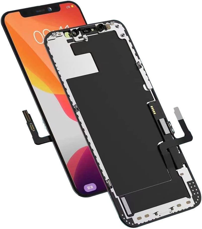 Fixerman for iPhone 13 Screen Replacement 6.1 inch, 3D Touch LCD Display Digitizer Frame Assembly with Repair Tools