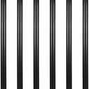 GeilSpace 6 Pack 3/4" × 20" Pre-Cut Black Metal Pipe, Industrial Steel Fits Standard Three Quarters Inch Black Threaded Pipes and Fittings - Vintage DIY Industrial Shelving (3/4" × 20")