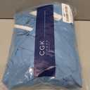 Wrap Around Dust Ruffle Bed Skirt - Denim Blue - for King Size Beds with 15 Inch Drop - Elastic Strap - Adjustable Pleated Bedskirt with Brushed Fabric and Wrinkle Free - for Women, Men, Kids & Teens