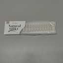 Beetles Milky White Press on Nails | 160PCS, 16 Sizes Natural Short Squoval Nail Tips | Pre-Colored Full Cover Soft Nail Gel Fake Nails | Salon-Gel Look for DIY Manicure