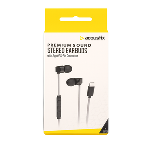 Acoustix Premium Sound Stereo Earbuds 