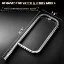 QuliMetal 41862 Grill Burner for Weber Q2200, Q2000, Q220, Q200 Grills, 396000, 396001, 396002, 566002, 53060001, 54060001, 304 Stainless Steel Q2000 Burner Tube Part for 69956, 20.5"