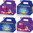 14 Packs Diwali Party Gift Box-Diwali Party Decorative Gift Bags Snacks Candy Bags Kids Party Supplies