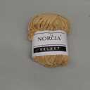 Soft Velvet Yarn Chenille Yarn for Crocheting Super Bulky 100g (74.3 yds) Baby Blanket Yarn for Knitting Amigurumi Yarn Fancy Yarn for Crochet Weaving Craft (Camel, 1 Skein)