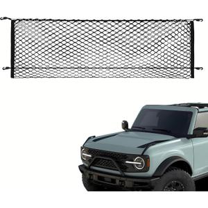 Trunk Cargo Net Compatible with Ford Bronco Sport 2021 2022 2023 2024 2025