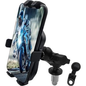 Motorcycle Phone Mount GPS Navigation Bracket Mobile Phone Holder Fork Stem for Suzuki Hayabusa GSX-R 600 750 1000 YZF R1 R6 S1000RR CBR250R 300R Kawasaki Ninja 400