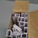 630in Cord Hider Kit, Paintable Cable Raceway, Cord Covers for Wires on Wall, Cord Hider for Wall Mount tv, tv Cable Hider Wall kit, Wire Covers for Cords, 40X L15.7in X W0.96in X H0.57in, White