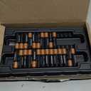 Duracell Coppertop AAA Alkaline Batteries with POWER BOOST Ingredients, 28 Count (Pack of 1), Long-Lasting Alkaline in Re-closable Pack for Quick Access and Organized Storage