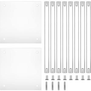 Elegant Acrylic Wedding Rectangular Display Rack for Weddings Party Decorations Table Centrepieces Vase