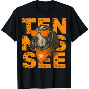 Retro Tennessee Name Dog Style Gift for Men Women Kid Boy T-Shirt, M