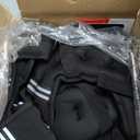 ZELUS Weighted Vest, 6lb/ 8lb/ 12lb/ 16lb/ 20lb/ 25lb/ 30lb Weight Vest with Reflective Stripe for Workout, Strength Training, Running, Fitness, Muscle Building, Weight Loss, Weightlifting, Black(16 lb)