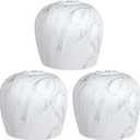 3 Pack 5.44 Inch Painting Glass Lamp Shade Pendant Ceiling Chandelier Wall Sconce Light Replacement Painting Glass Shade Fixture Over Sink Kitchen Island