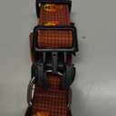 Malier Cute Adjustable Thanksgiving Dog Collar with Bowtie, Fall Collar for Girl and Boy Puppies and Dogs (Larger, Turkey-Brown)