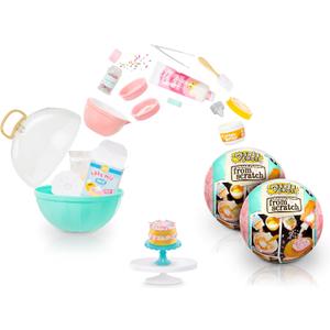 MGA's Miniverse Make It Mini from Scratch Series 1 (2 Pack), Mini Collectibles, Mystery Blind Packaging, DIY, Replica Food, NOT Edible, Collectors, 8+