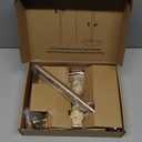 Ivilon Countertop Paper Towel Holder - Modern End Cap Minimalist Design - Color Warm Gold