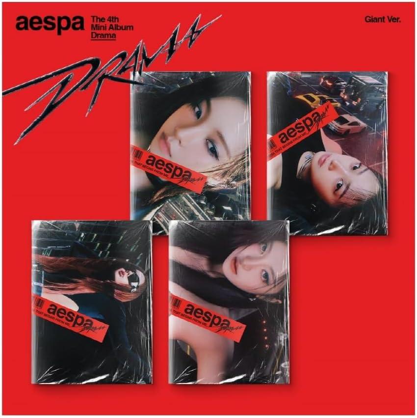 AESPA - 4th Mini Album Drama Giant ver. CD (4 Versions Set)