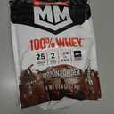 Muscle Milk 100% Whey Protein Powder, Chocolate, 5 Pound, 66 Servings, 25g Protein, 2g Sugar, Low in Fat, NSF Certified for Sport, Energizing Snack, Workout Recovery, Packaging May Vary