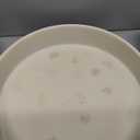 Martha Stewart Gallen 10 Piece Baking Pans Ceramic PFA Free Non Toxic Non Stick Bakeware Set - Linen White