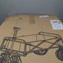 Electric Folding Utility Wagon Cart 4x2 Portable for Shopping Sports Camping Gardening Fishing