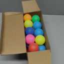 D-Xam Multi Color Ping Pong Balls Table Tennis Ball for Games Arts Pong Balls Pack of 50, 30 and More (40mm Size) for Party Pets School Activities Christmas Halloween Assorted Colors