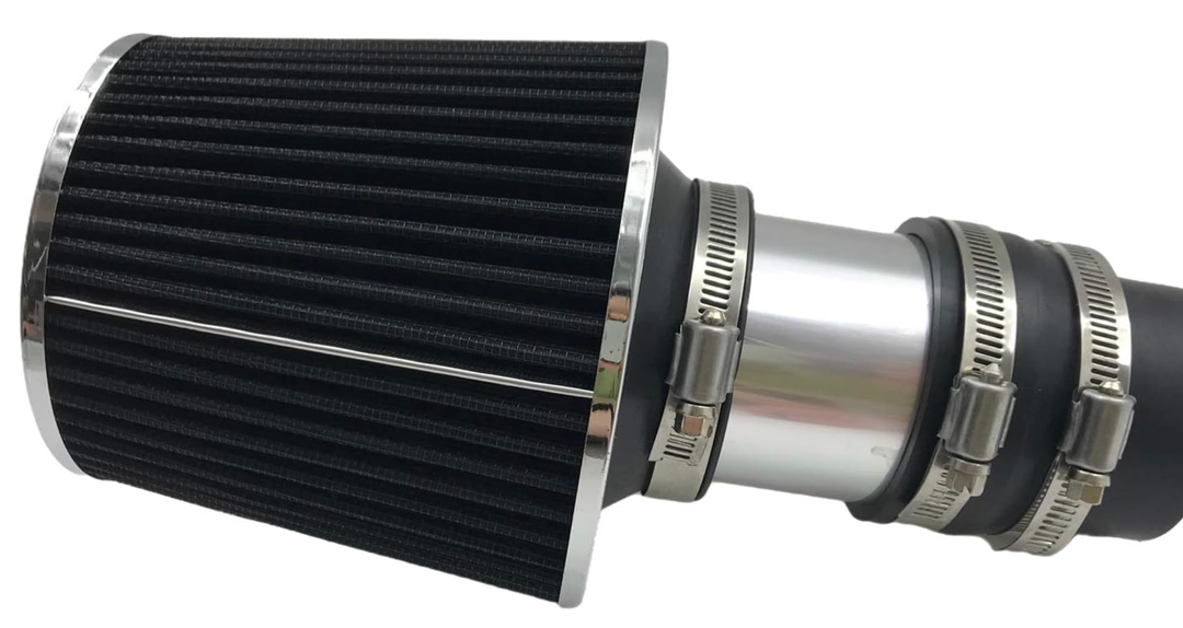 2.75 Inch Short Ram Air Intake Kit + Filter for Volkswagen Golf Jetta Beetle with 1.8L 1.9L 2.0L 2.8L 1999-2005; for Audi TT/TT Quattro 1.8L Turbo Engine 2000-2006 (Black)