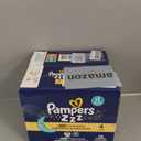 Pampers ZZZ Overnight Diapers, Size 4 (22-37 lbs), 58 Count, Nighttime Protection Disposable Baby Diaper, Night Time Leak and Skin Protection