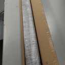 UNISHADES no Drill Cordless Roman Shades for Windows, 29" W 64" H - 100% Blackout - Linen - Grey