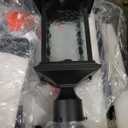 Beionxii 21inch Outdoor Post Lights, Large Exterior Lamp Post Light, Black