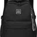 CaranY Kids Backpack Girls and Boys Large Space Waterproof Classic School Backpack Light Weight Medium Size Multi-pocket Black Toddler Backpack Suitable For 3 To 13 Years old