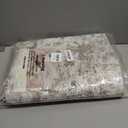 4ft Round Area Rug Living Room Rugs - 4x4 Washable Neutral Modern Abstract Soft Thin Rug Indoor Floor No Slip Rug Carpet for Bedroom Under Dining Table Home Office Decor - Brown Grey